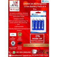 1HORA AA Rechargeable Li-ion Battery Pack of 4 Pcs GAR136-800 On Easy Monthly Installments By ALI's Mobile