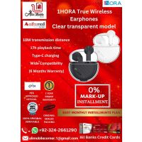 1HORA True Wireless Earphones Clear transparent model AUT209 On Easy Monthly Installments By ALI's Mobile