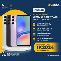 Samsung A05S 4GB-128GB | 1 Year Warranty | PTA Approved | Monthly Installments By ALLTECH Upto 12 Months