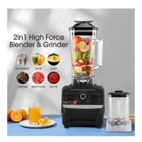 Quality Ice Crush Smoothie Maker Blender Juicers Double Cup Smoothie Blender With Small Jar (Random Color) - ON INSTALLMENT