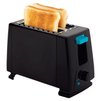 2 Slice Toaster, Extra Wide Slot 650W, 6 Baking Mode Settings, Retro Stainless Steel Toaster with Removable Crumb Drawer - ON INSTALLMENT