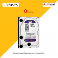 WD Purple 6TB SATA Surveillance Internal Hard Drive (WD60PURZ) - On Installments - ISPK-0158