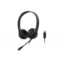 A4Tech USB Stereo Headset (HU-8) Black With Free Delivery On Installment By Spark Technologies.
