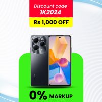 Infinix Hot 40i (8GB,256GB) Dual Sim With Official Warranty On 12 Months Installment At 0% markup