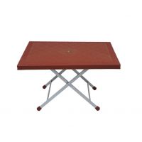 SAAB Steel Plastic Table With Rattan SP-214-RT  Top