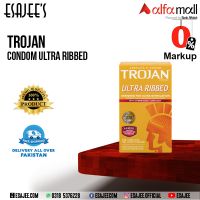 Trojan Condom 12 Pack Ultra Ribbed l Available on Installments l ESAJEE'S