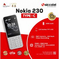 Nokia 230 Dual Sim | 1 Year Warranty | PTA Approved | Monthly Installment By Siccotel Upto 12 Months