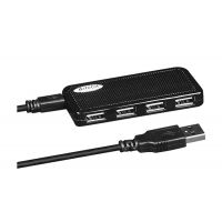 A4Tech USB 2.0 HUB (HUB-64) Black With Free Delivery On Installment By Spark Technologies.