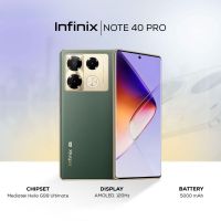 Infinix Note 40 Pro 12-256Gb Official Pta Approved | 1Year Official Warranty_On Installment | By Official Infinix Store 