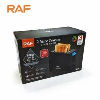 RAF Automatic Electric Toaster R.263 – 2 Slice & Browning / Timer Control – 650W On Installment (Upto 12 Months) By HomeCart With Free Delivery & Free Surprise Gift & Best Prices in Pakistan