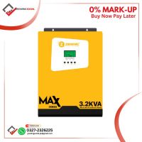 ZIEWNIC MAX - PV4200 (3.2 KVA) SOLAR HYBRID INVERTER Running With Battery & Without Battery 100% Pure Sine Wave Solar Inverter