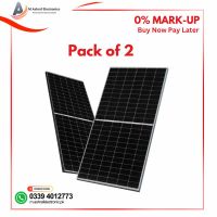 Jinko Tiger Neo N-Type Bifacial Double Glass 580W 585W Solar Panel Pack of 2 Only For Karachi Installment