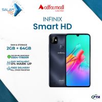 Infinix Smart HD 2GB RAM 64GB Storage On Easy Installments (12 Months) with 1 Year Brand Warranty & PTA Approved With Free Gift by SALAMTEC & BEST PRICES