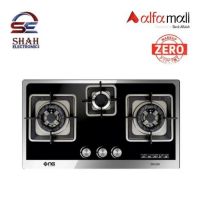 Nasgas DG-GN3 226 Steel Top Kitchen Hob GLASS TOP FULLY TEMPERED ON INSTALLMENTS