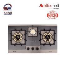 Nasgas DG-346 BK Non Magnatic Stainless Steel Top Kitchen Hob ON INSTALLMENTS