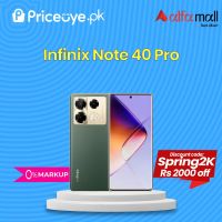 Infinix Note 40 Pro  256GB 12GB RAM Priceoye Installment PTA Approved 