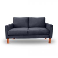 JCBUCKMAN Chill Zone Two Seater Velvet Sofa