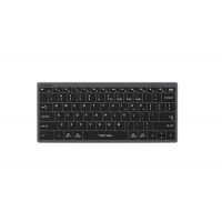 A4Tech Bluetooth & 2.4G Mini Wireless Slim Keyboard (FBX51C) Grey With Free Delivery On Installment By Spark Technologies.