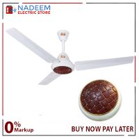 GfC Ravi Ceiling Fan 30watt Inverter Hybrid) - Remote Control Copper Winding 56 inches 1 year brand warrranty 