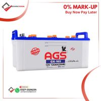 AGS GX 165 Battery UPS 21 Plates  120 Ampere Without Acid Installment