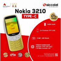 Nokia 3210 | 1 Year Warranty | PTA Approved | Monthly Installment By Siccotel Upto 12 Months