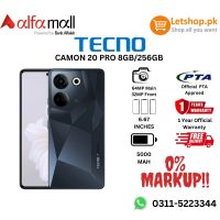 Tecno Camon 20 Pro 8GB - 256GB | On Instalments (Other Bank BNPL)