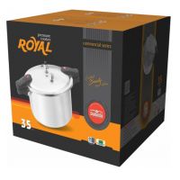 Royal Commercial Pressure Cooker 35 Liter Free Delivery | On Installment