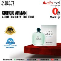 Giorgio Armani Acqua Di Gioia (W) Edt 100Ml | Available On Installment | ESAJEE'S