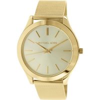 Michael Kors Women’s Quartz Gold Stainless Steel Champagne Dial 43mm Watch MK3282 On 12 Months Installments At 0% Markup