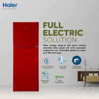 Haier Refrigerator 16 cubic HRF-398 EPB/EPR Glass Door (Installment) - (HC)