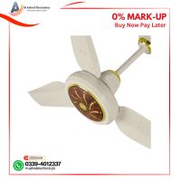 Khurshid Fan ICON (AC-DC Ceiling Fan Inverter Hybrid) Remote Control Copper Winding 56 Inches 2 Year Brand Warranty