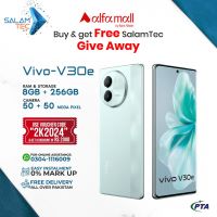 Vivo V30E 8gb,256gb On Easy Installments (Upto 12 Months) with 1 Year Brand Warranty & PTA Approved with Giveaways by SALAMTEC & BEST PRICES