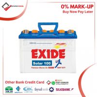 EXIDE SOLAR-100 Deep Cycle Lead Acid Unsealed UPS & Solar Battery Other bank