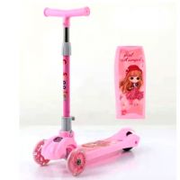 3 Wheels Foldable Kids Scooter for 3-10 Years Old