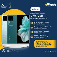 Vivo V30 5G 12GB-256GB | 1 Year Warranty | PTA Approved | Monthly Installments By ALLTECH Upto 12 Months