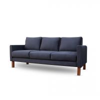 JCBuckman Chill Zone Three Seater Velvet Sofa