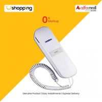 Uniden Trimline Corded Phone White (AS-7101) - On Installments - ISPK-0106