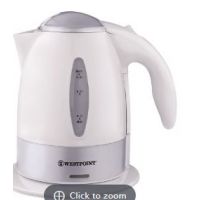 West Point Deluxe Electric Kettle, 1 Liter, WF-409 ON INSTALLMENTS