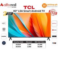 TCL 40 inches Smart Android TV 40L5A | On Installments | With Free Delivery 