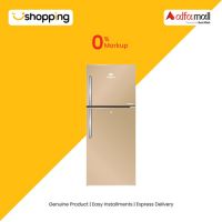 Dawlance CHROME+ Freezer-on-Top Refrigerator Hairline Golden 12.5 cu ft (9178-WB) - On Installments - ISPK-0191