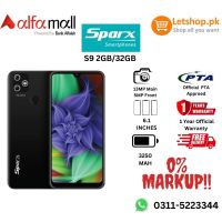 Sparx S9 2GB 32GB Dual - PTA Approved | On Installments 