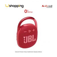 JBL Clip 4 Waterproof Ultra Portable Bluetooth Speaker Red - On Installments - ISPK-0108