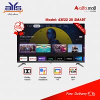 Dawlance 43 Inches 2K Smart Full HD LED TV 43E22 Google TV - On Installment