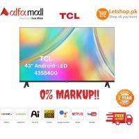 TCL 43 Inches Smart Android TV 43S5400 Android TV| On Installments- Other Bank BNPL