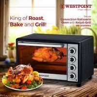 WestPoint WF-4500 Oven Toaster, rotisserie with BBQ, with conviction (45 Liter) ON INSTALLMENTS 