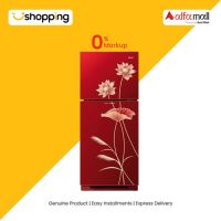 Orient Ruby 330 Freezer-on-Top Refrigerator 12 Cu Ft Blossom Red (5554GL) - On Installments - ISPK-0148