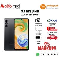 Samsung A04s (4GB RAM 64GB ROM) - PTA Approved | On Installment -Other Bank - BNPL