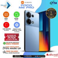 Xiaomi Poco M6 Pro 12gb 512gb on Easy installment with Official Warranty and Same Day Delivery In Karachi Only  SALAMTEC BEST PRICES