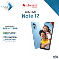 Xiaomi Redmi Note 12 8GB RAM 128GB Storage On Easy Installments (Upto 12 Months) with 1 Year Brand Warranty & PTA Approved with Free Gift by SALAMTEC & BEST PRICES
