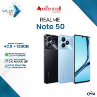 Realme Note 50 4GB RAM 128GB Storage On Easy Installments (12 Months) with 1 Year Brand Warranty & PTA Approved With Free Gift by SALAMTEC & BEST PRICES